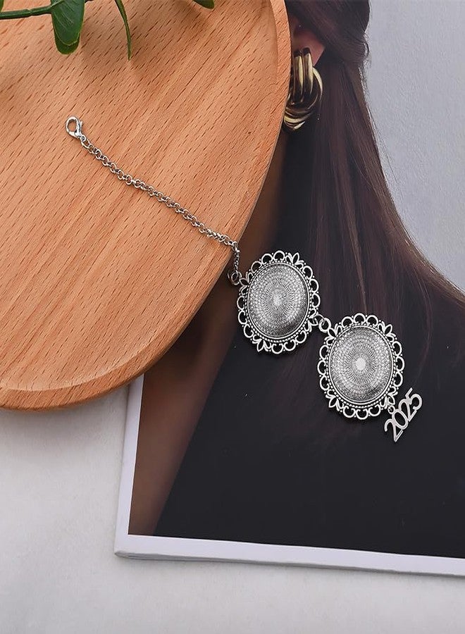 تعليقة صور مخصصة لتزيين قبعة التخرج للنساء والرجال، شرابة تخرج شخصية مع صورة، شرابة تذكارية مع صورة لقبعة التخرج، دفعة 2025، هدايا للخريجين في حفل التخرج - Image 5